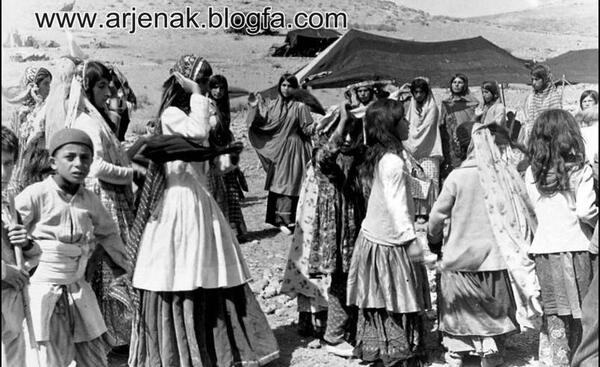 عکس قدیمی دختر روستایی