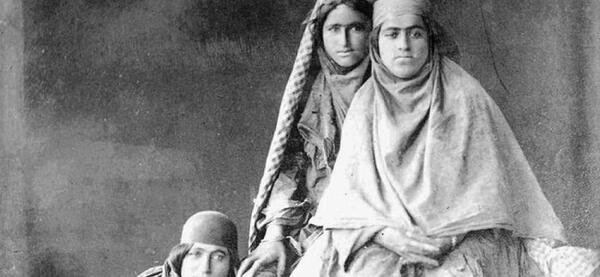 عکس قدیمی دختر روستایی