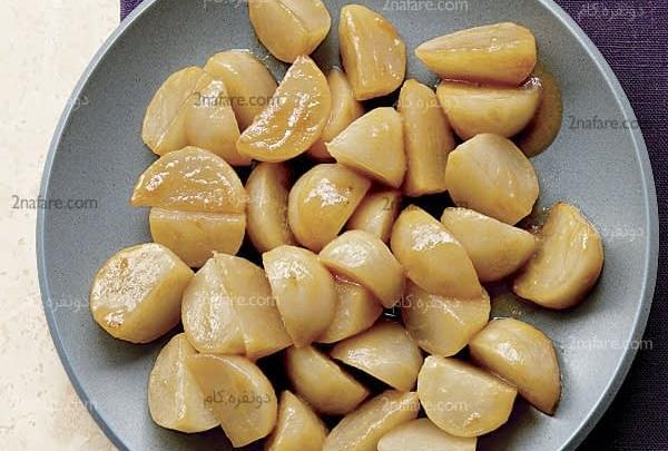 عکس شلغم آب پز