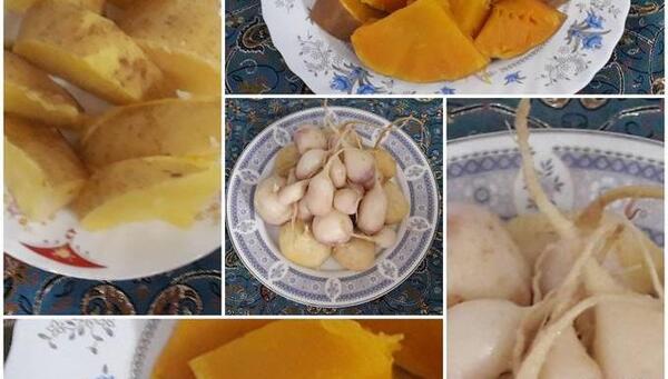 عکس شلغم آب پز