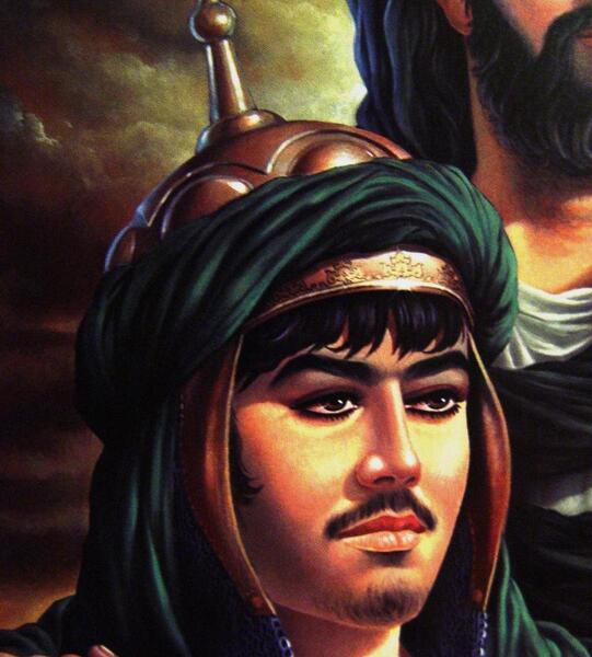 عکس جوانی حضرت علی