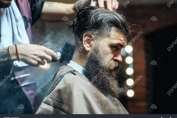عکس ریش در آرایشگاه