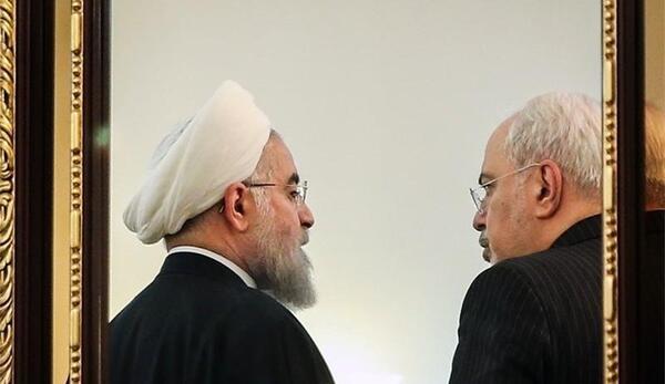 عکس ظریف و روحانی