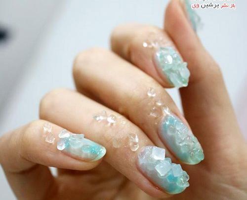 عکس ناخن واقعی