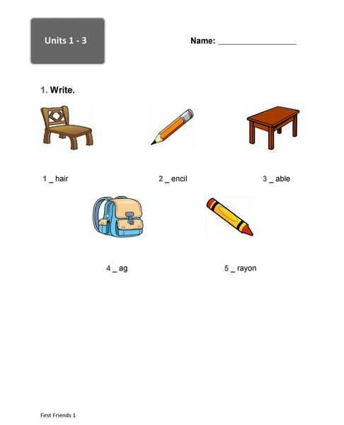 عکس کتاب فرست فرندز 1