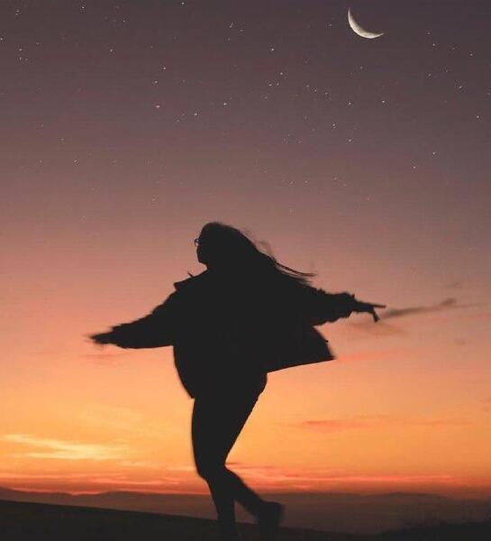 عکس استوری آسمان شب