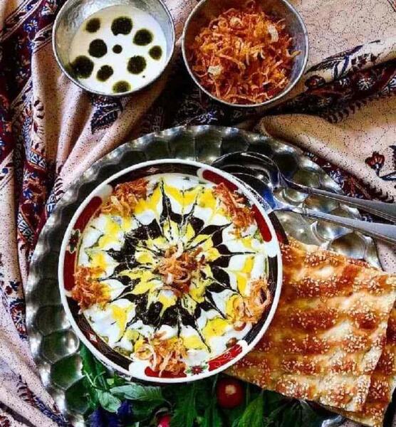 عکس حبوبات آش رشته