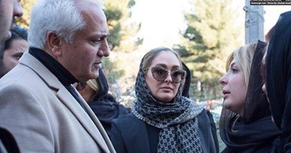 عکسهای مراسم فوت پدر نیوشا ضیغمی