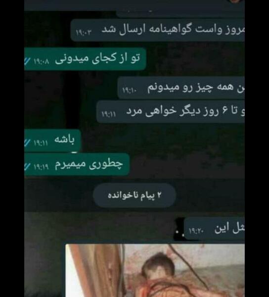 عکس چت با مومو در واتساپ فارسی