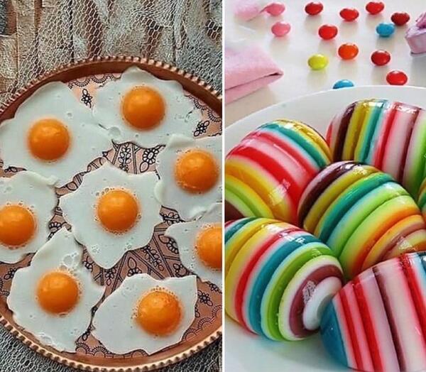 عکس ژله نیمرو