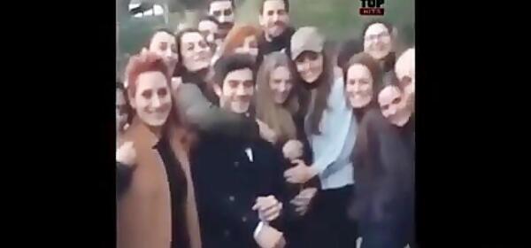 عکس پشت صحنه حیات و مورات