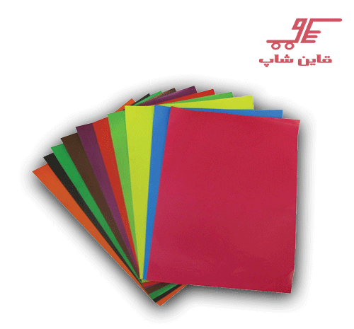 عکس کاغذ رنگی ساده