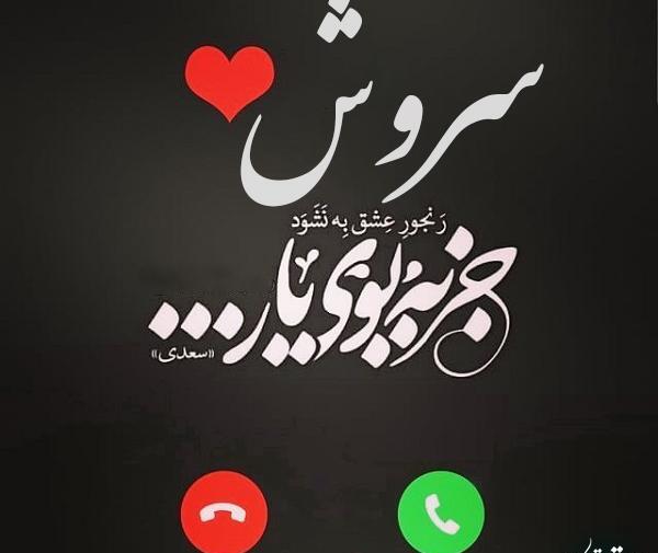 عکس زیبا برای پروفایل سروش