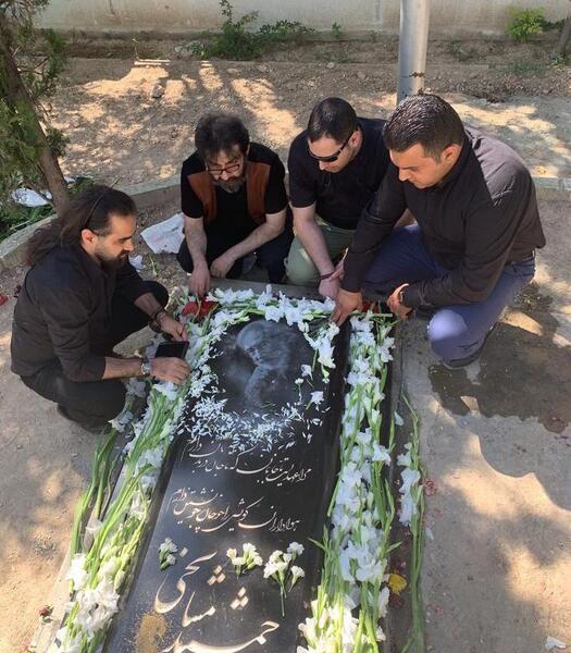 عکس قبر جمشید نجفی