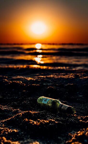 عکس غروب آفتاب برای تصویر زمینه