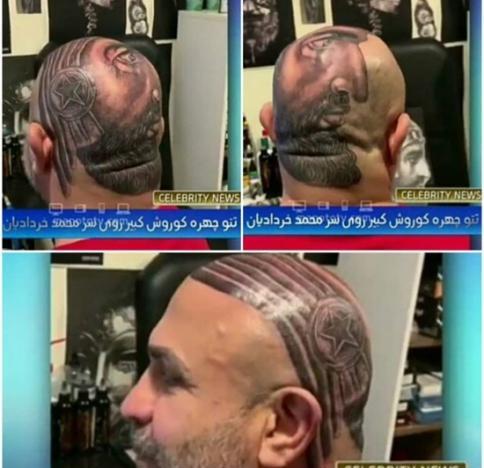 عکس خالکوبی کوروش کبیر