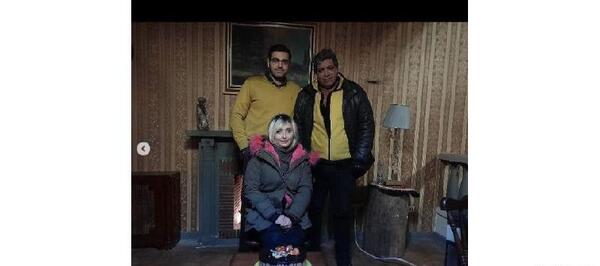 عکس پشت صحنه ی بچه مهندس ۴