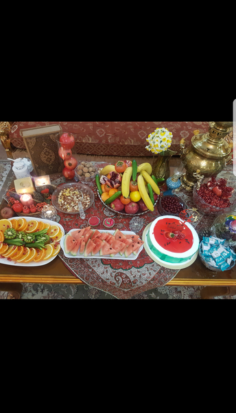 عکس سفره یلدا نی نی سایت
