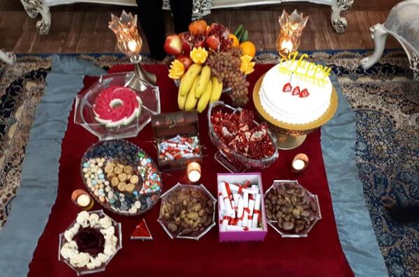 عکس سفره یلدا نی نی سایت
