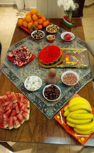 عکس سفره یلدا نی نی سایت