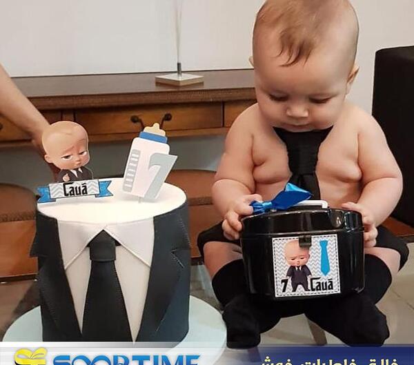 عکس کیک بچه رئیس