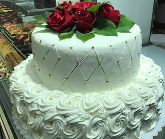 عکس کیک چند طبقه
