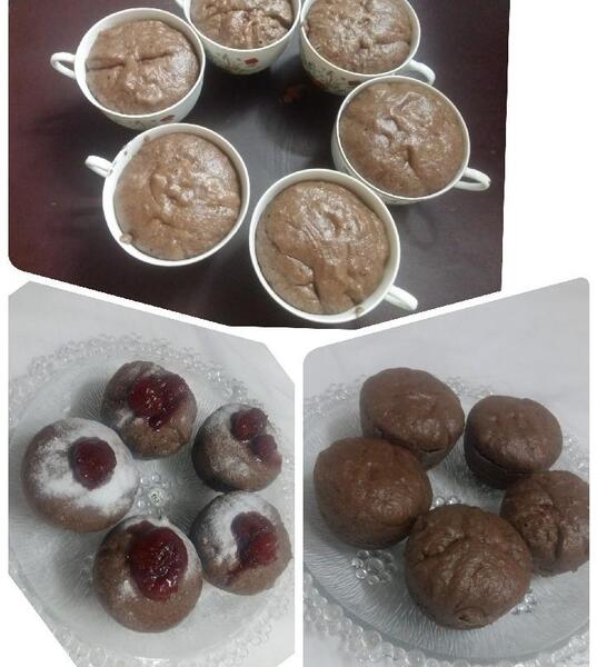 عکس کیک فنجانی