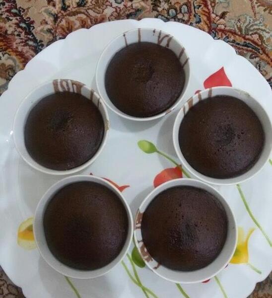 عکس کیک فنجانی