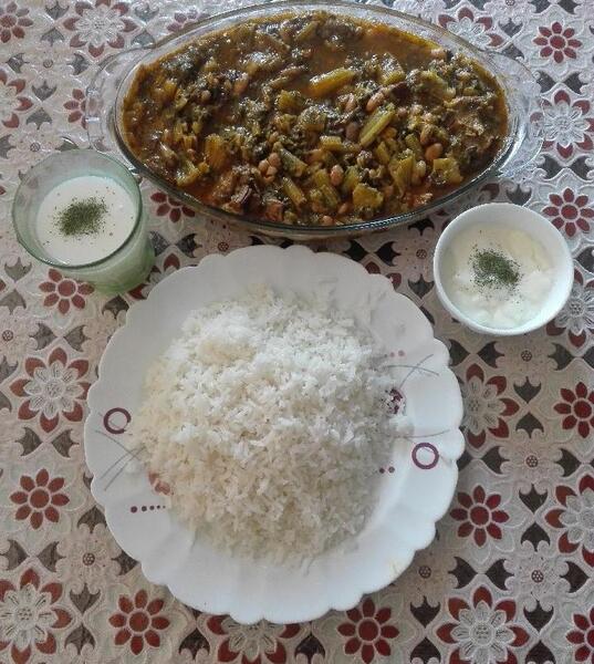 عکس خورشت کرفس خانگی