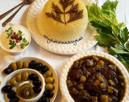 عکس خورشت کرفس مجلسی