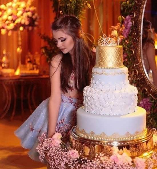 عکس کیک تولد دخترانه برای پروفایل