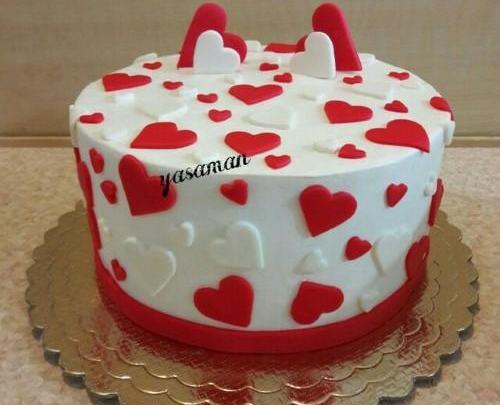 عکس کیک تولد دخترانه برای پروفایل