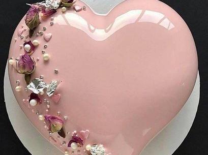 عکس کیک تولد دخترانه شیک بدون فوندانت
