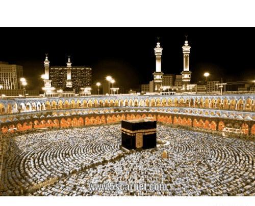 عکس کعبه تابلو فرش