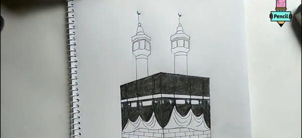 عکس نقاشی کعبه ی خدا