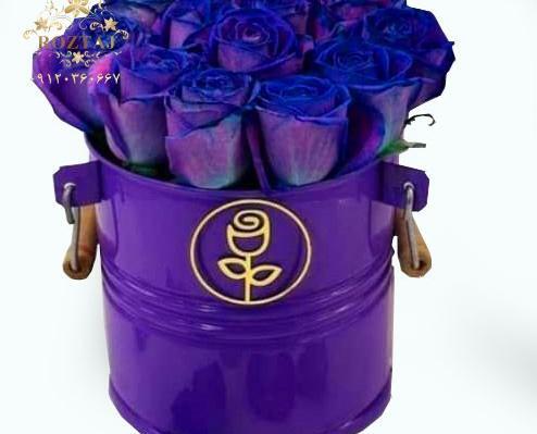 عکس گل رز بنفش