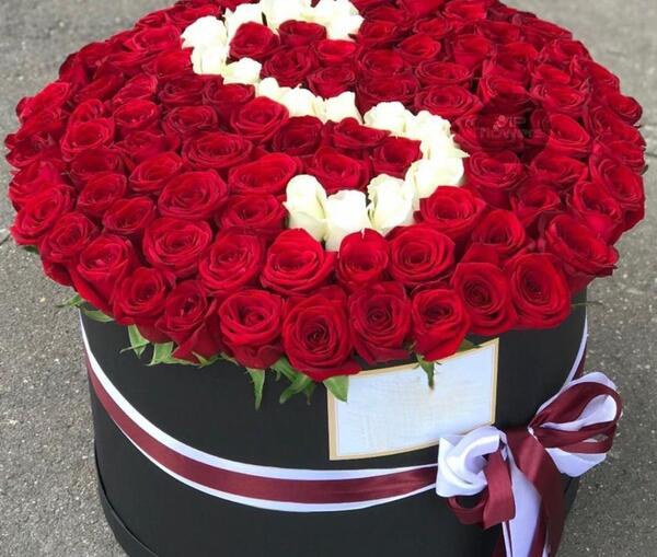 عکس گل رز حرف a