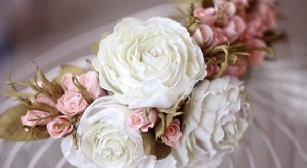 عکس گل رز فومی