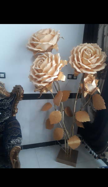 عکس گل رز فومی