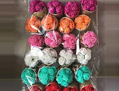 عکس گل رز فومی