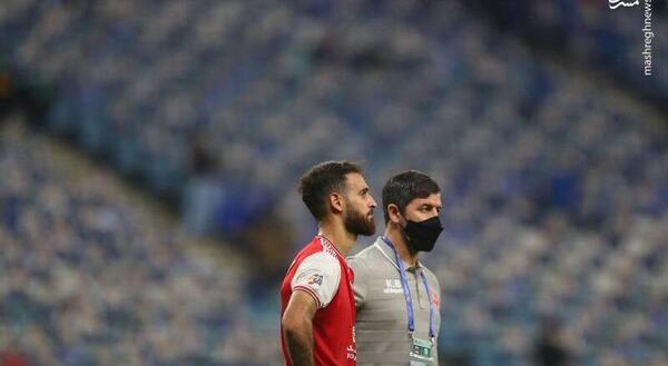 عکس گریه بازیکنان پرسپولیس