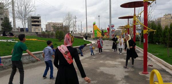 عکس پارک گل نرگس رباط کریم