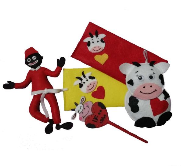 عکس گاو عروسکی برای سفره هفت سین