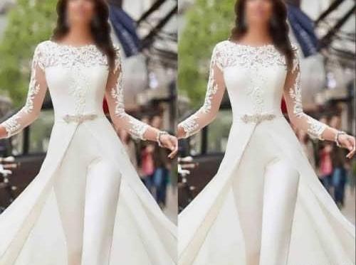 عکس لباس عروس اسپرت