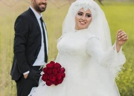 عکس لباس عروس با حجاب