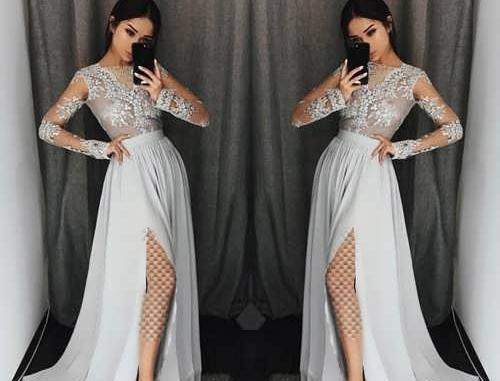 عکس لباس عروس چاکدار