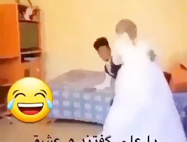 عکس لباس عروس حیات در فیلم عشق حرف حالیش نمیشه