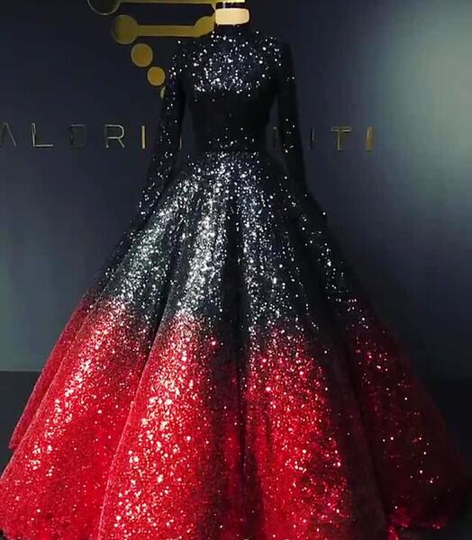 عکس لباس عروس مشکی