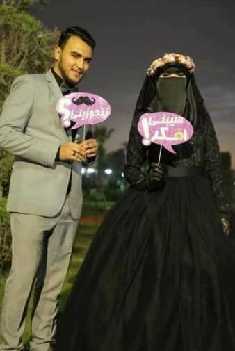 عکس لباس عروس مشکی