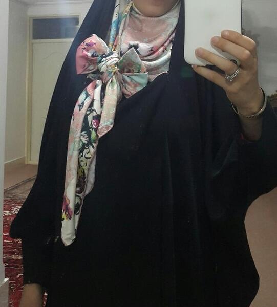 عکس لاکچری چادر